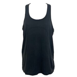 Lululemon Swiftly Tech Racerback Tank Top Black Women’s Size 8 Seamless